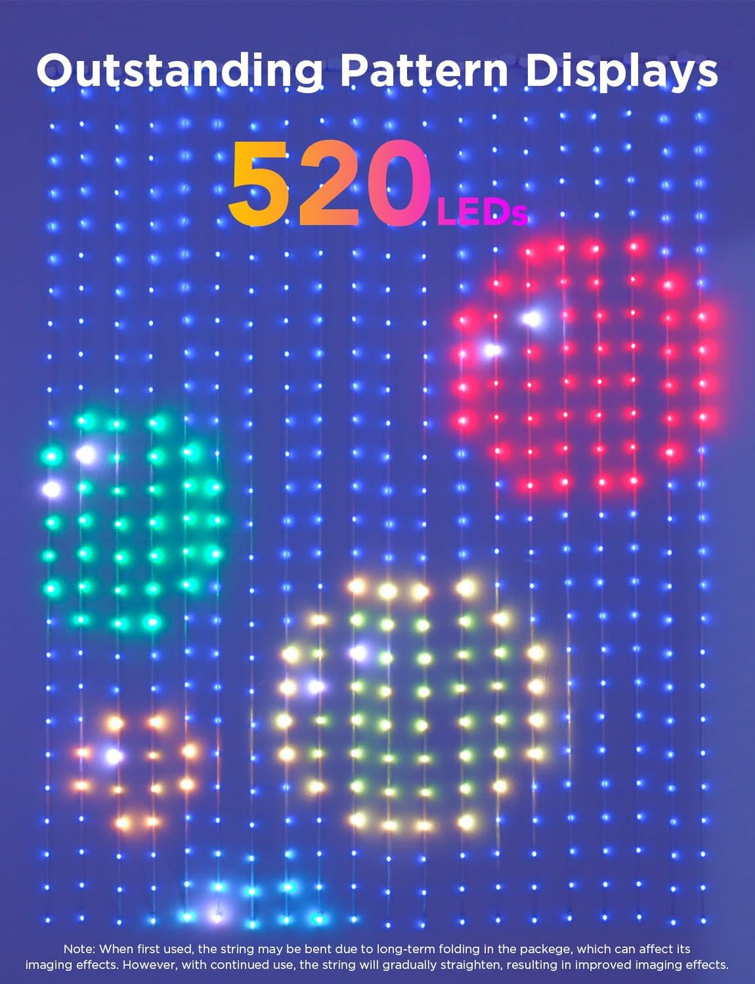 Govee Smart LED Curtain String Lights