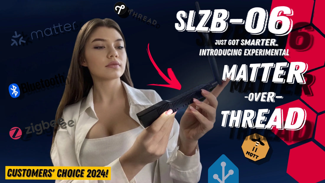 SMLIGHT SLZB-06 Zigbee 3.0 Gateway Coordinator