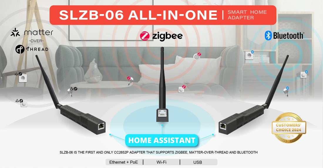 SMLIGHT SLZB-06 Zigbee 3.0 Gateway Coordinator