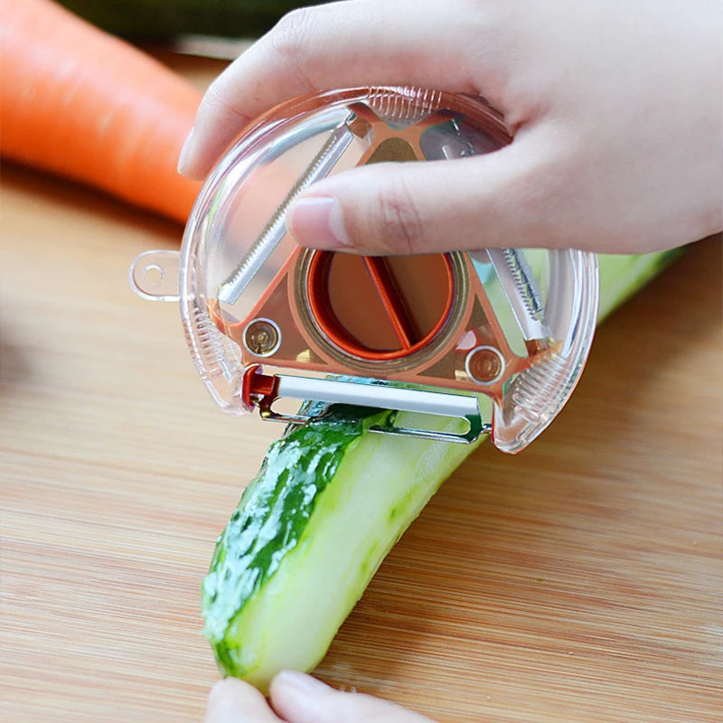 3-in-1 Vegetable Peeler & Grater Set