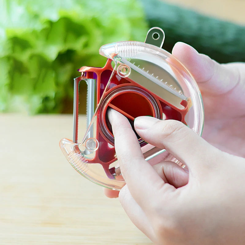 3-in-1 Vegetable Peeler & Grater Set