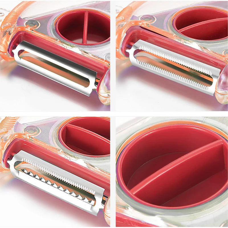3-in-1 Vegetable Peeler & Grater Set