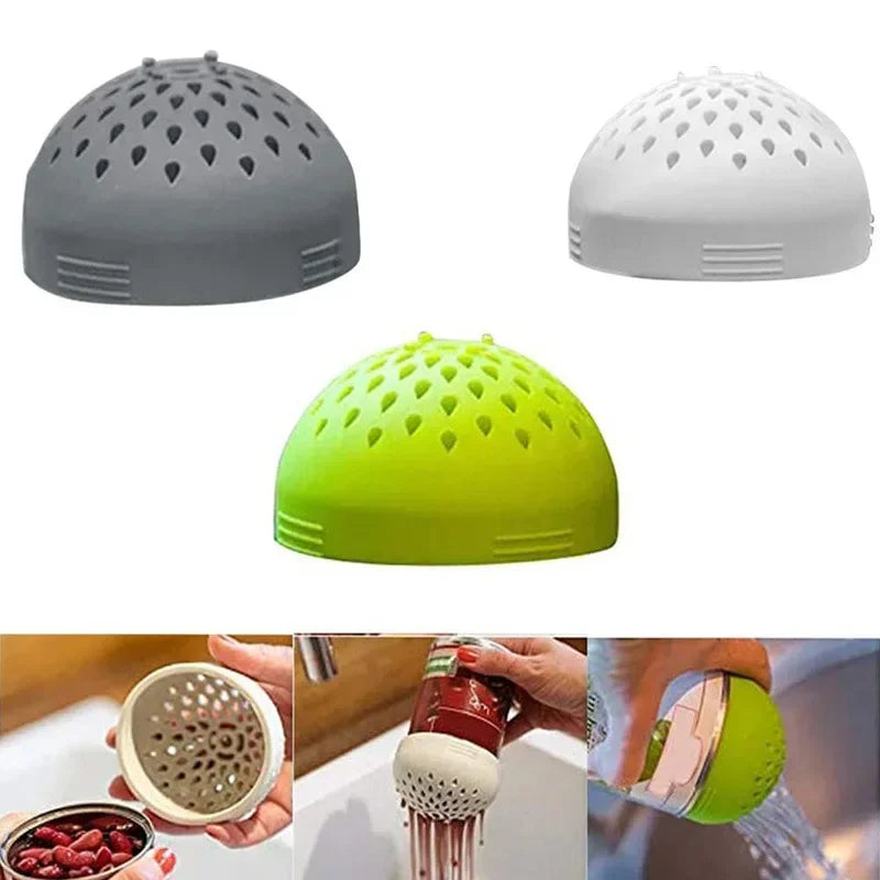 Mini Silicone Can Colander Strainer
