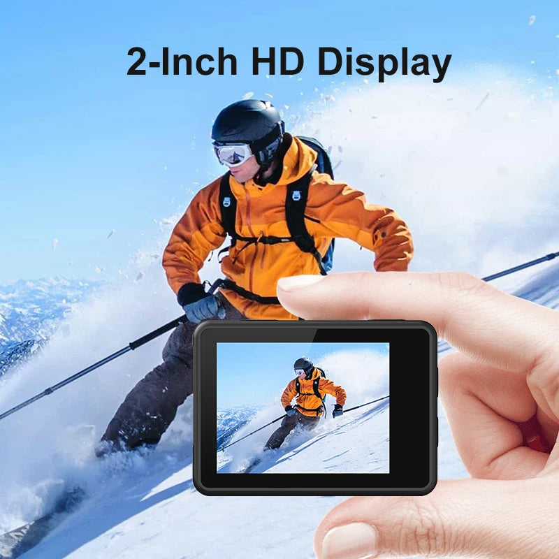 4K Ultra HD Action Camera with WiFi & Waterproof Case