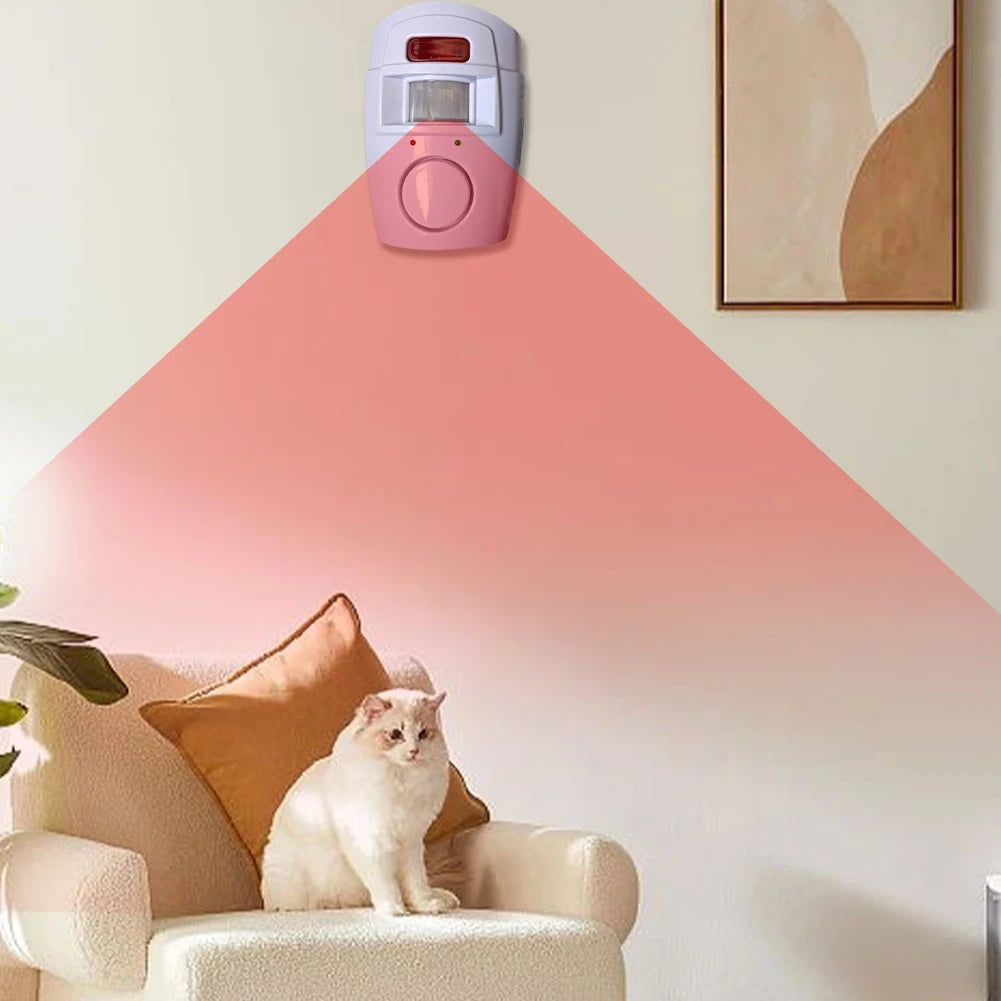 Wireless PIR Motion Sensor Alarm with 2 Remotes