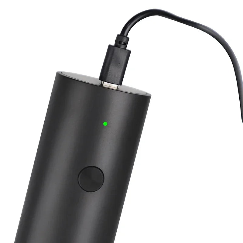 USB Rechargeable Electric Salt & Pepper Grinder – Adjustable Coarseness