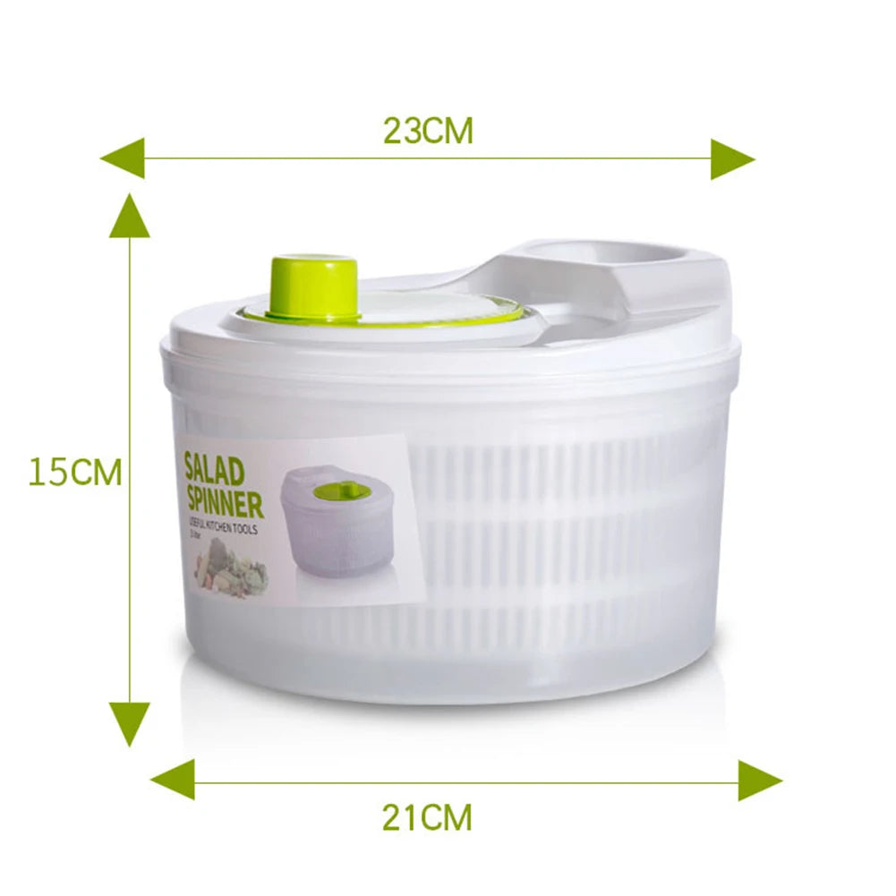 3L Salad Spinner & Vegetable Dryer