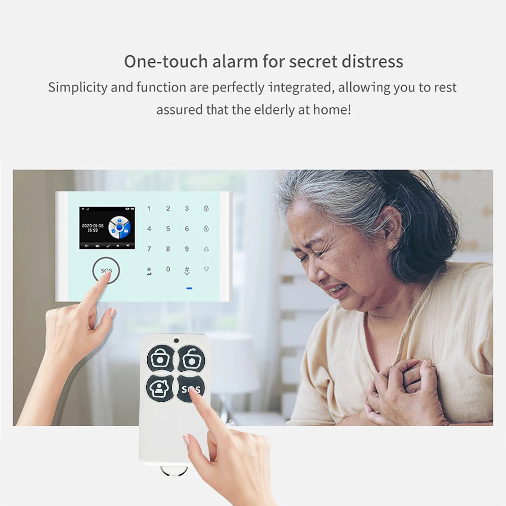 CS118 3-in-1 Smart Home Alarm System (WiFi/GSM/GPRS)