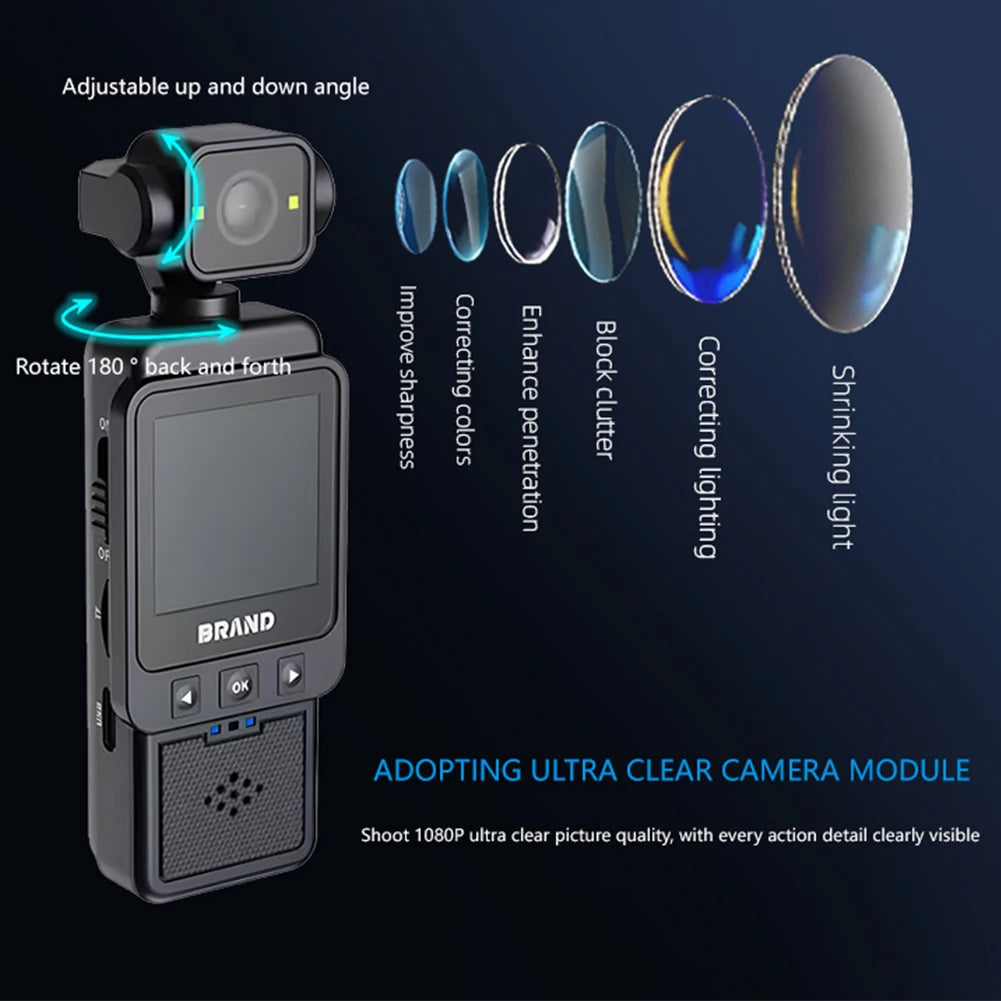 1080P Mini Rotating HD Action Camera