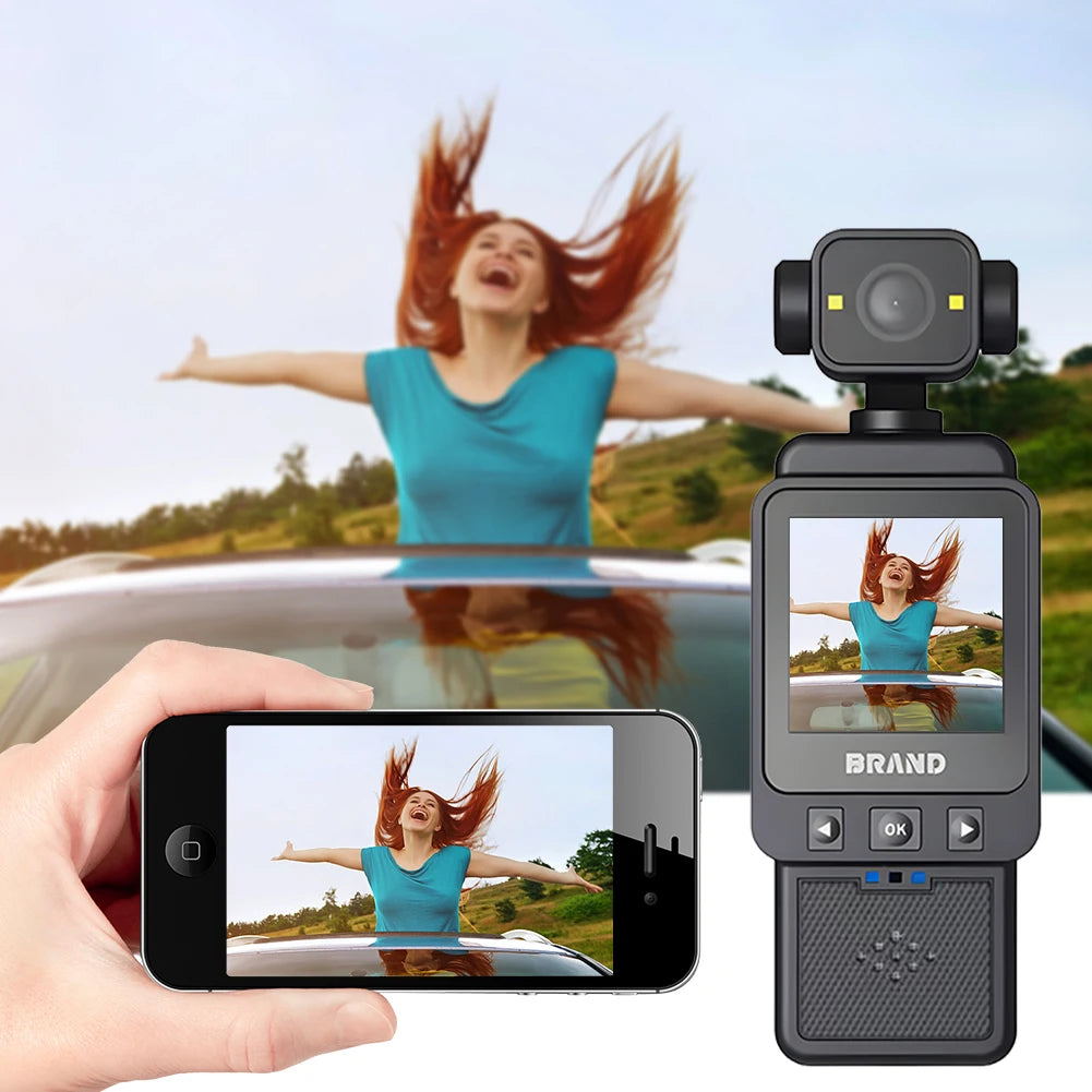 Wearable 1080P Mini WiFi Sports Camera