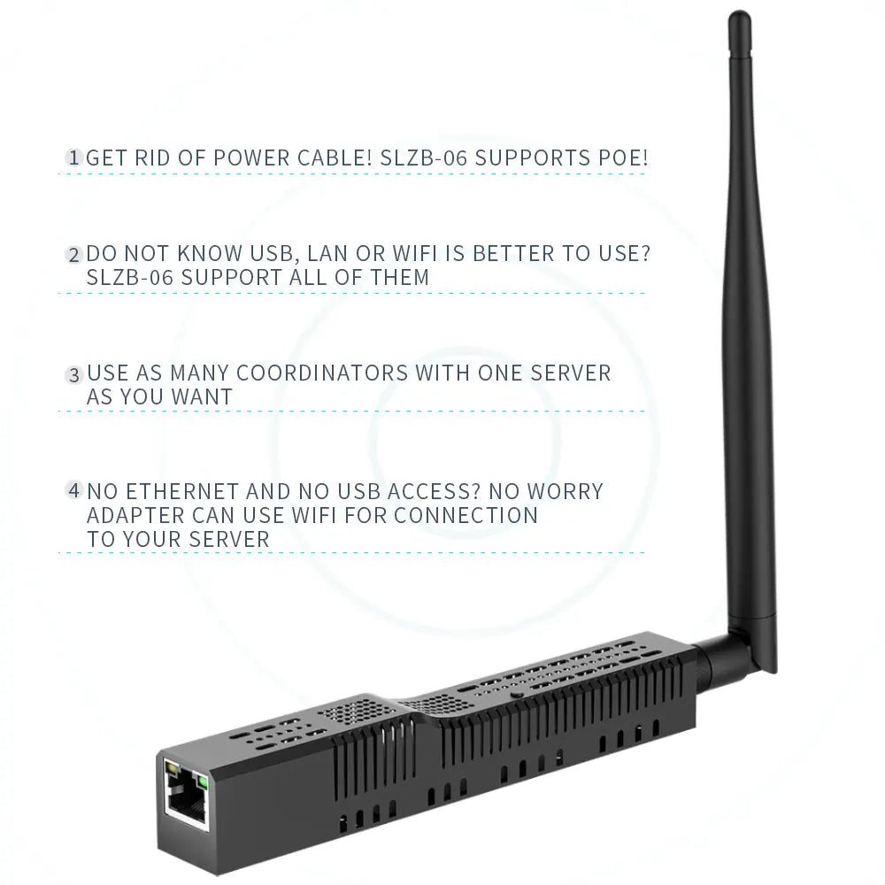 SMLIGHT SLZB-06 Zigbee 3.0 Gateway Coordinator