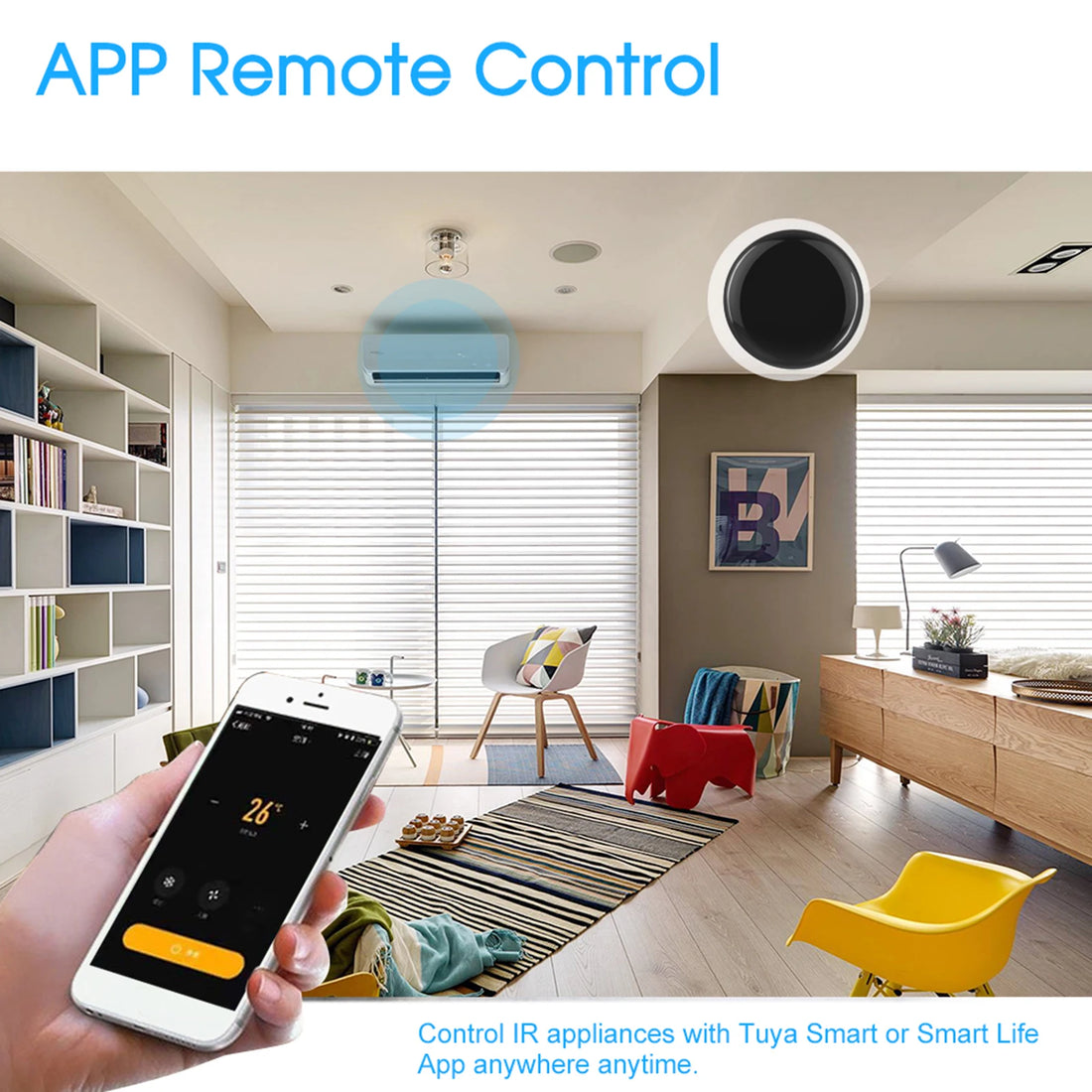 Smart WiFi IR Remote Controller with Alexa Compatibility