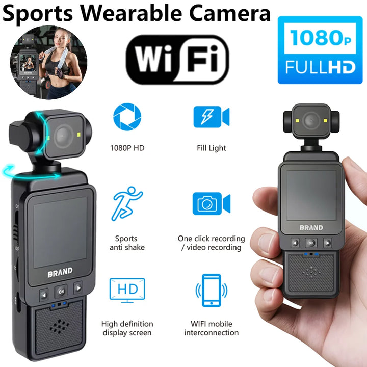 1080P Mini Rotating HD Action Camera