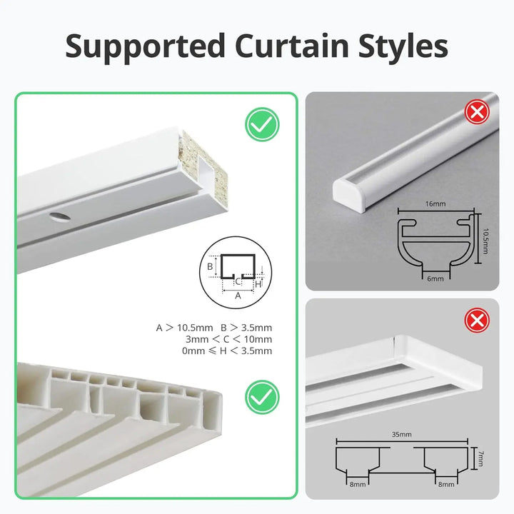 Smart Bluetooth Curtain Opener with App Control