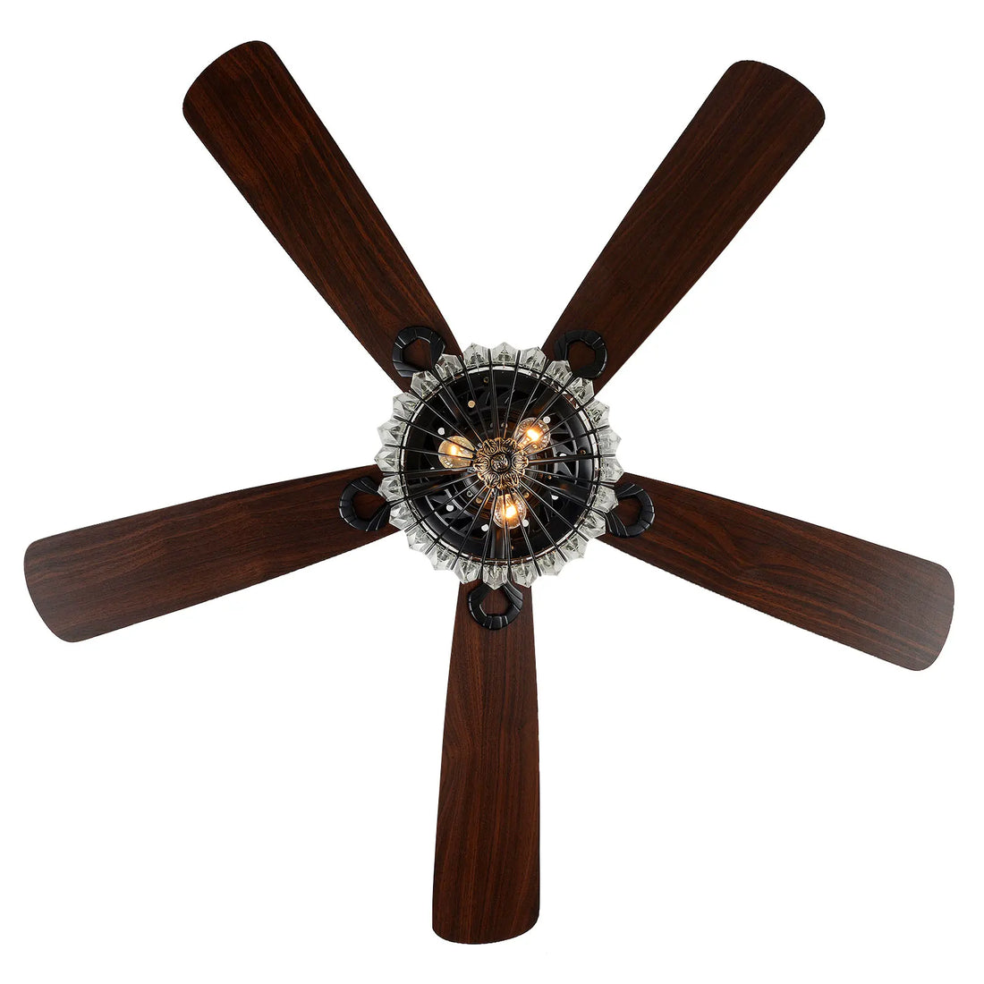 Modern Smart Ceiling Fan with Remote – 110V