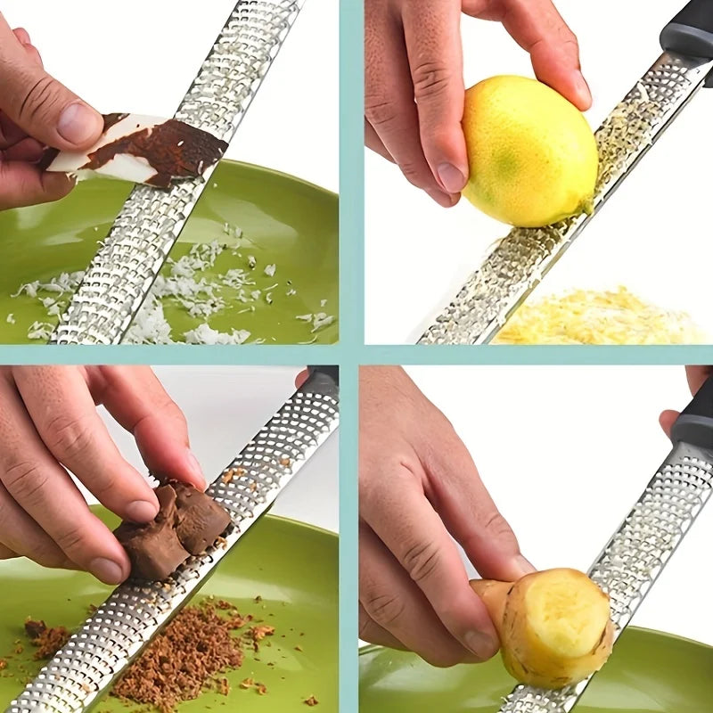 Stainless Steel Cheese & Lemon Zester Grater