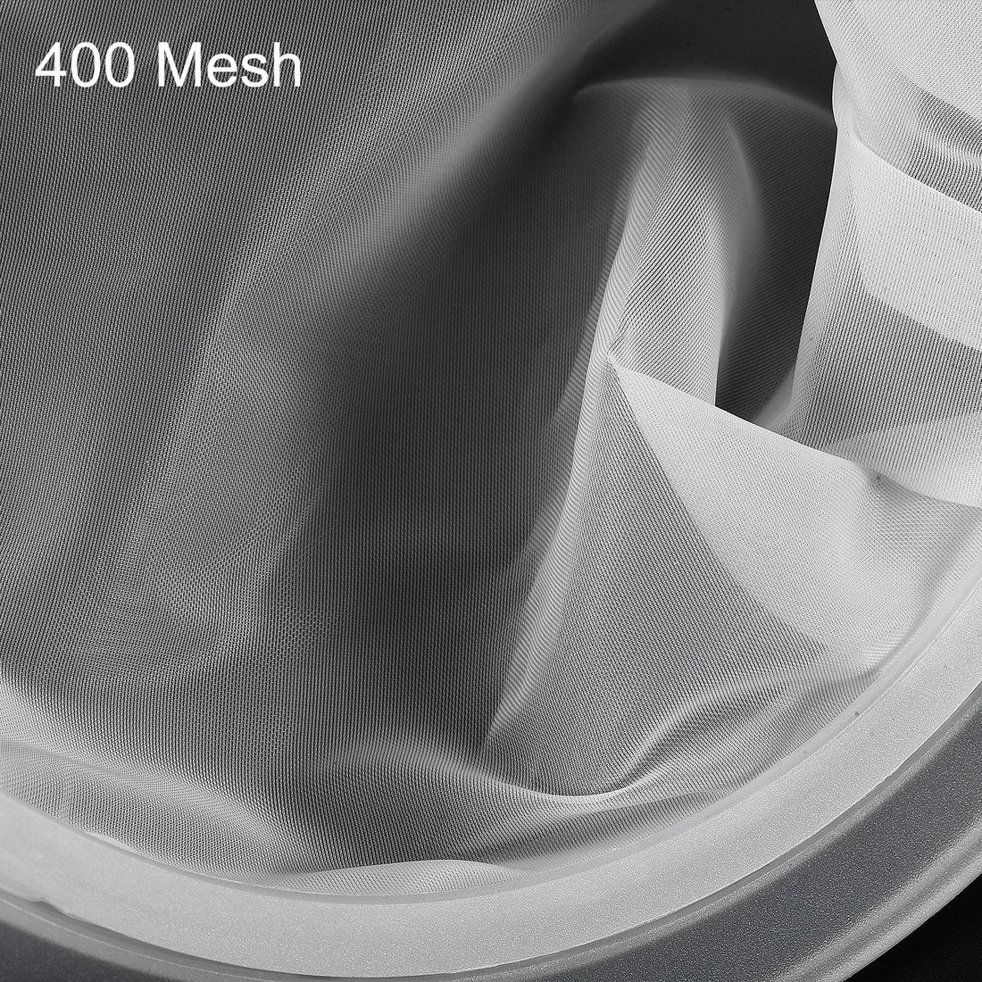 Stainless Steel Kitchen Funnel with 400 Mesh Strainer