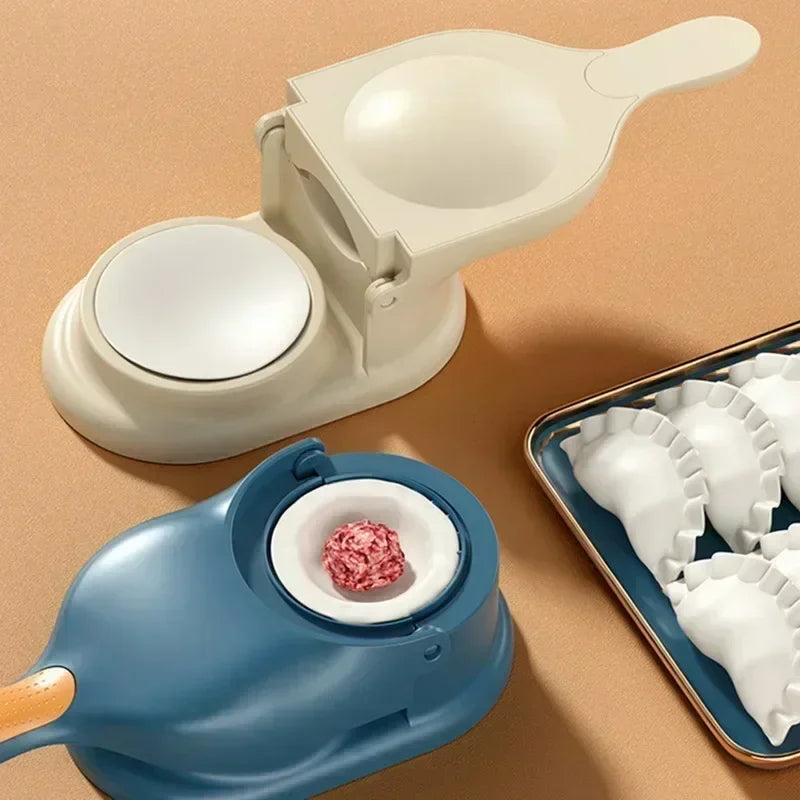 2-in-1 Dumpling Maker & Dough Press Kit