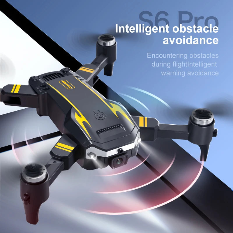 S6 Pro 5G Drone with Dual HD Cameras & Obstacle Avoidance