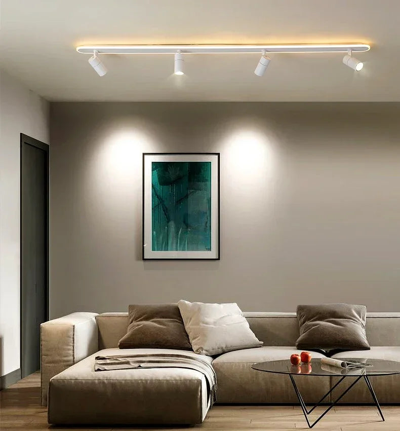 Nordic LED Ceiling Spotlight – Smart Room Lamp