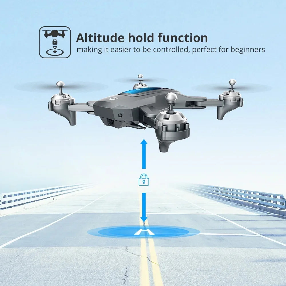 Deerc D10 1080P FPV Drone with Case & 2 Batteries