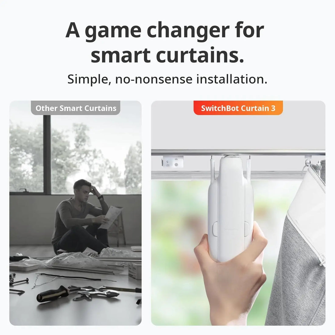 Smart Bluetooth Curtain Opener with App Control