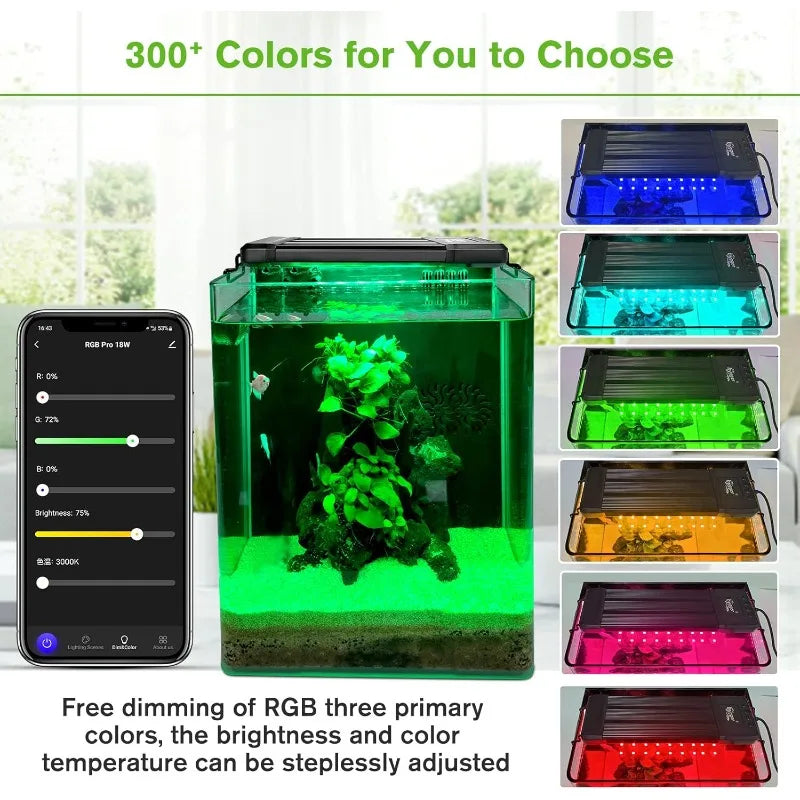 60W Smart Bluetooth Aquarium LED Light