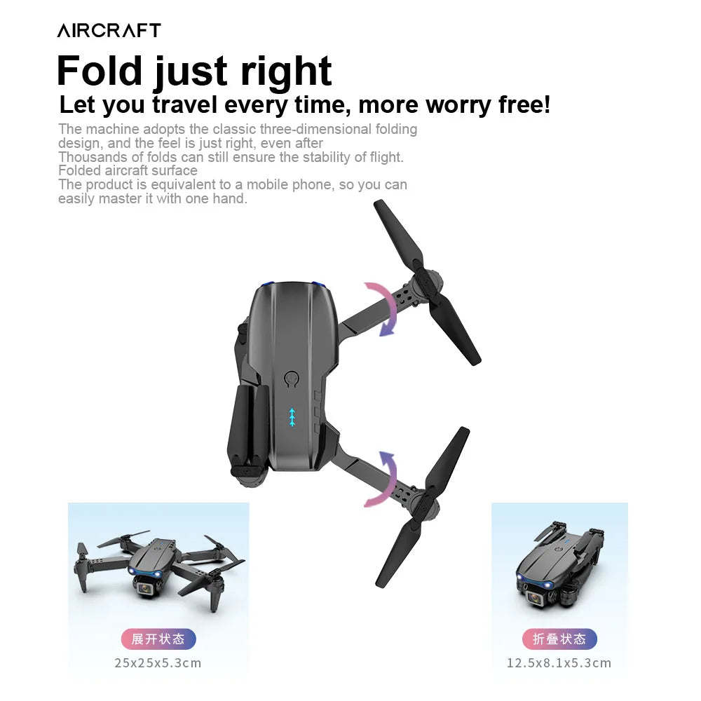 E99Pro 4K Dual Camera FPV Drone