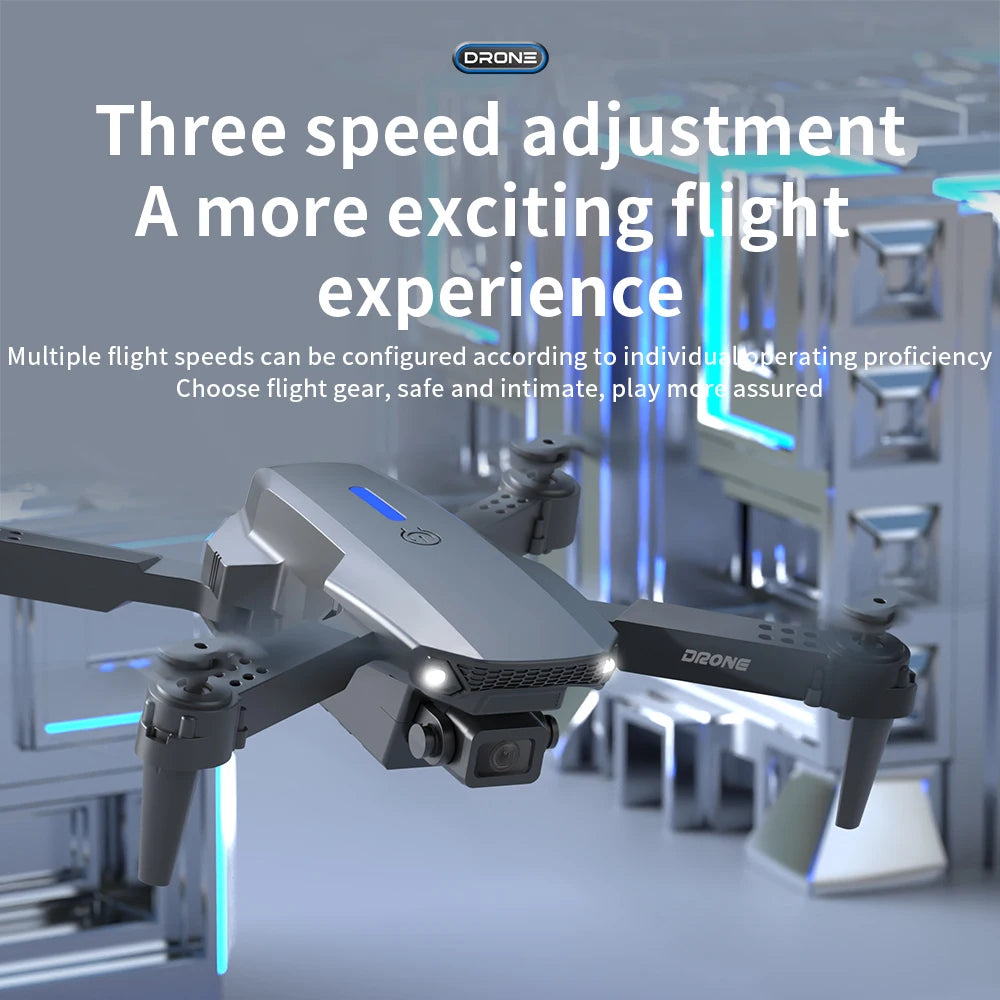 KBDFA E88 4K Foldable RC Drone
