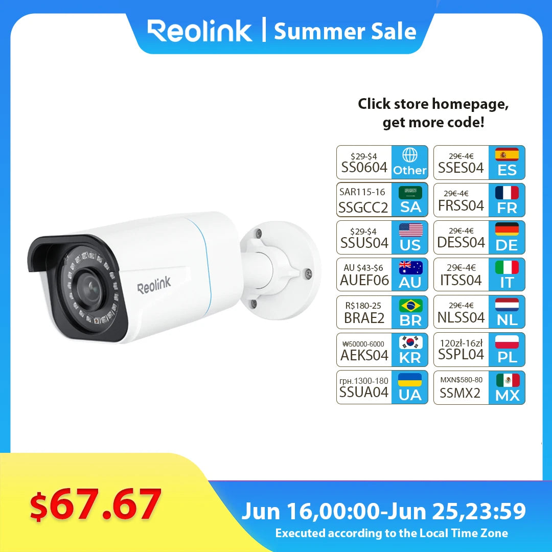 Reolink RLC-810A 4K PoE Outdoor Security Camera