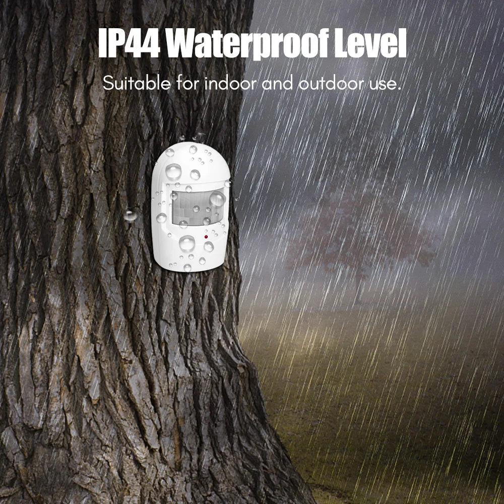 Smart Wireless PIR Motion Alarm with 120dB Siren