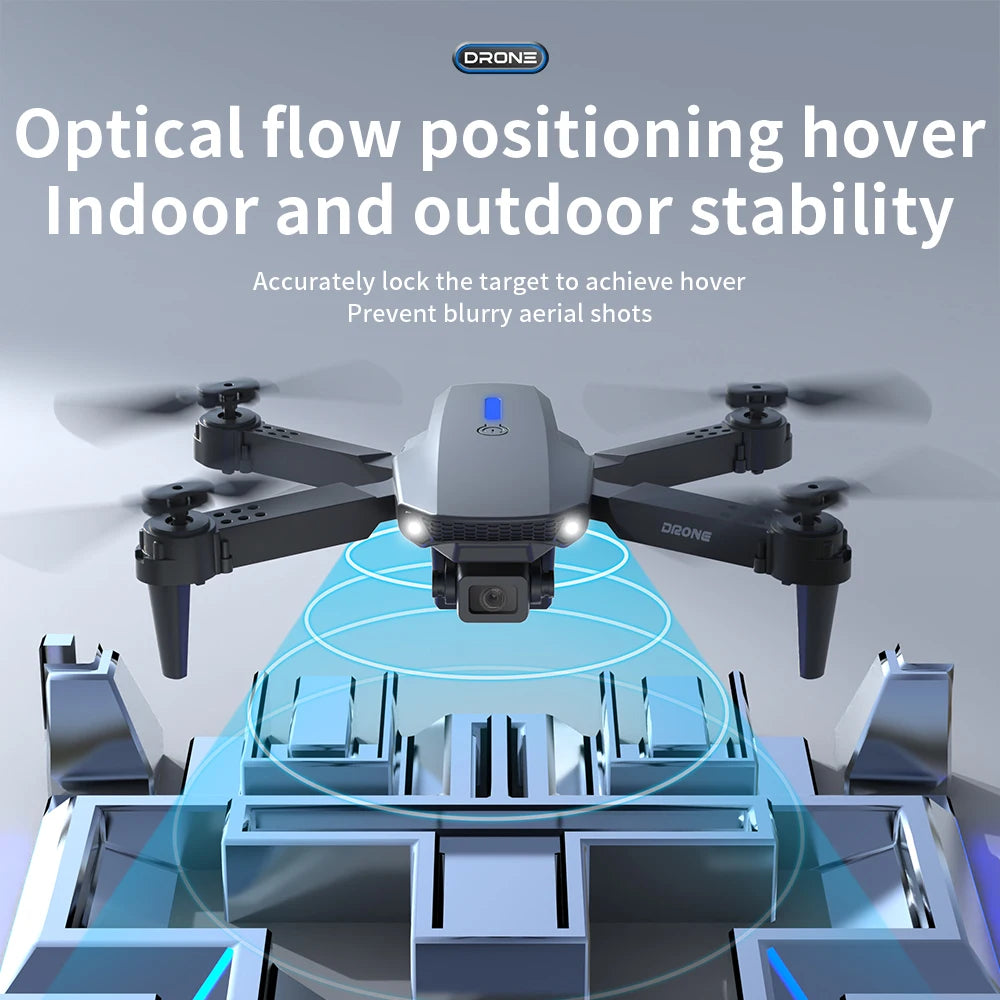 KBDFA E88 4K Foldable RC Drone