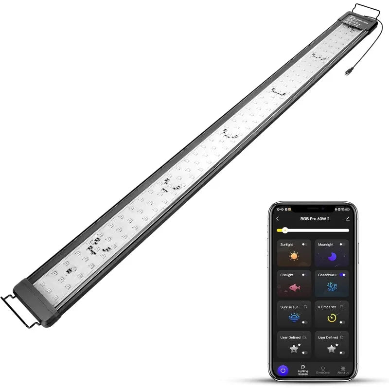 60W Smart Bluetooth Aquarium LED Light