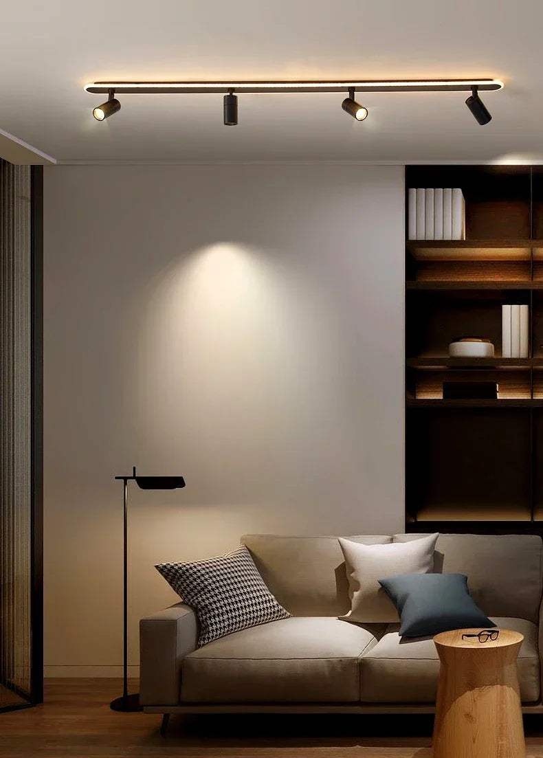 Nordic LED Ceiling Spotlight – Smart Room Lamp