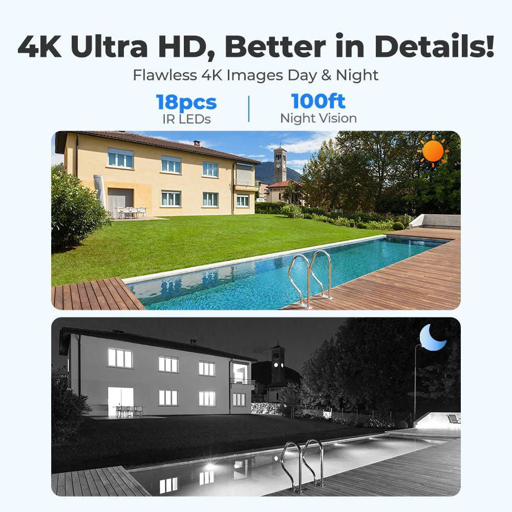 Reolink RLC-810A 4K PoE Outdoor Security Camera