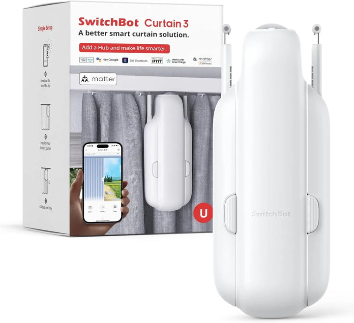 Smart Bluetooth Curtain Opener with App Control