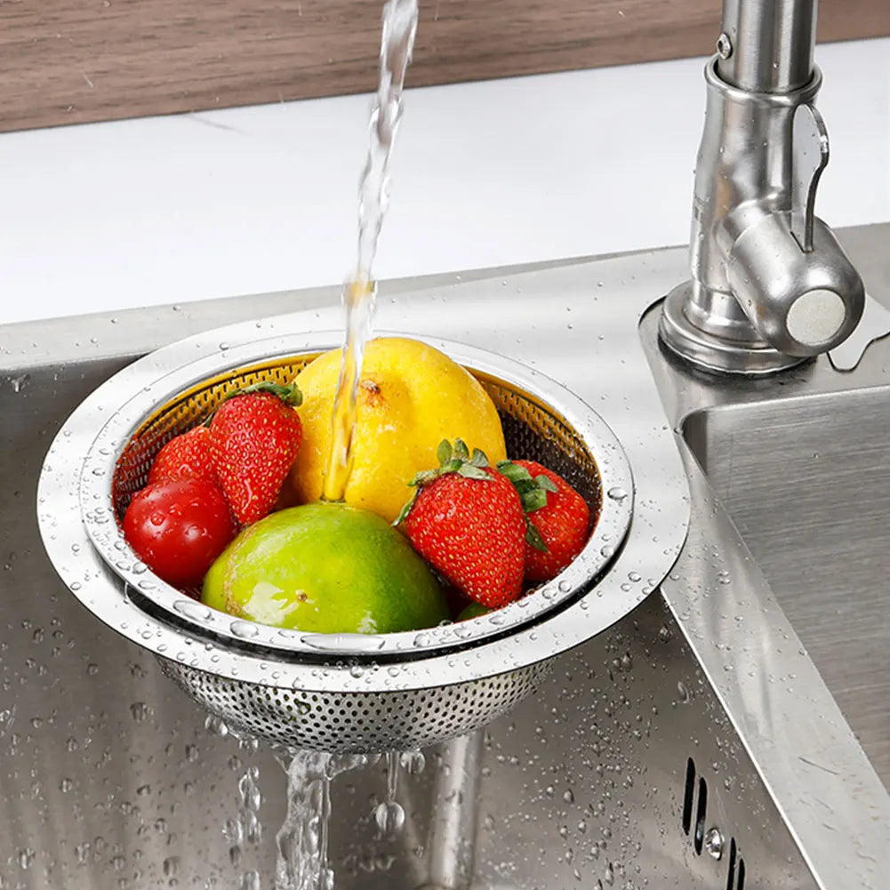 Stainless Steel Hanging Sink Strainer Rack