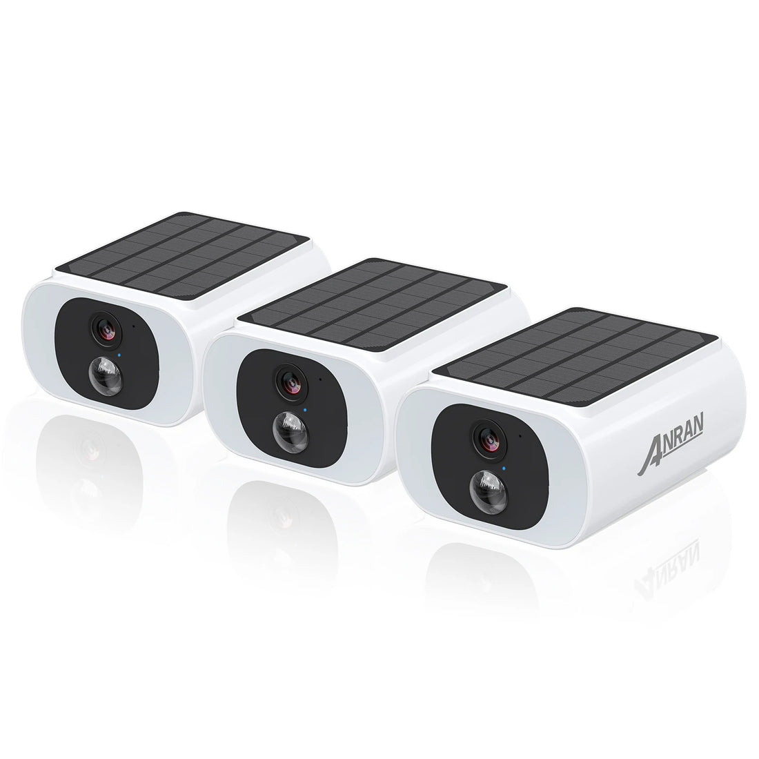ANRAN Wireless Solar Security Camera Set – 3MP  Product Description (Bullet Points):