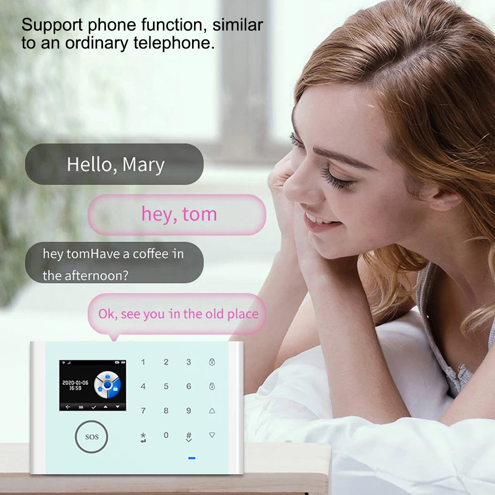 CS118 3-in-1 Smart Home Alarm System (WiFi/GSM/GPRS)