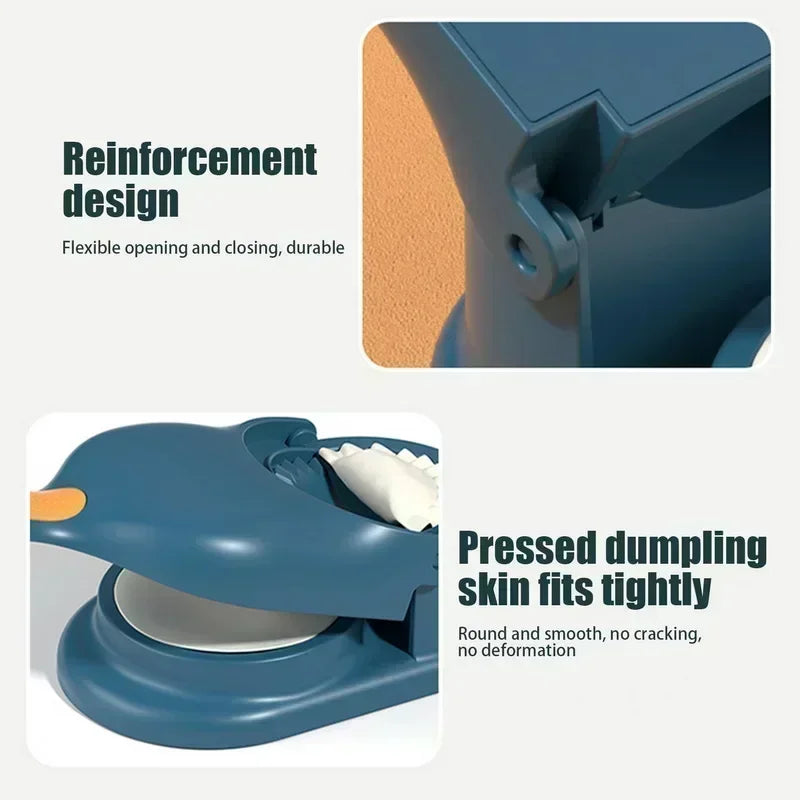 2-in-1 Dumpling Maker & Dough Press Kit