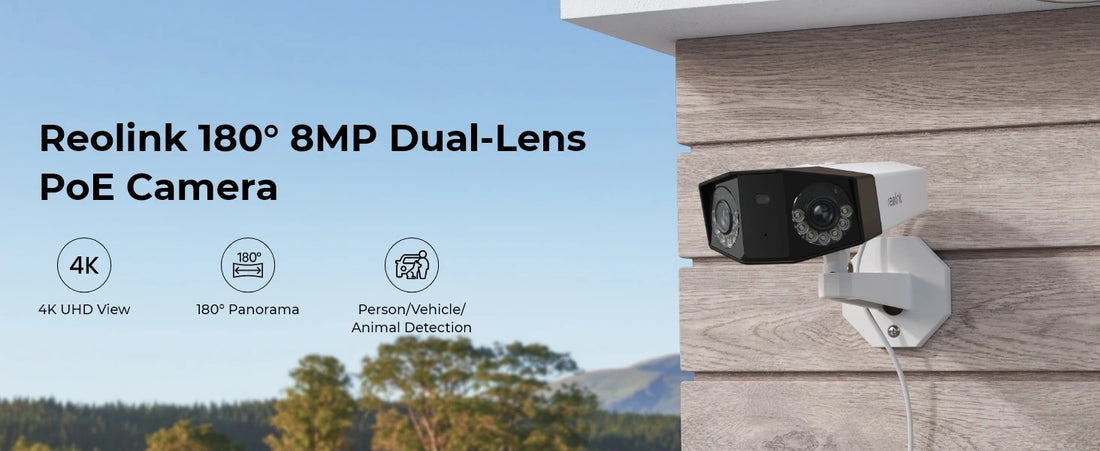 Reolink 16MP Duo 4K PoE Security Camera – 180° View