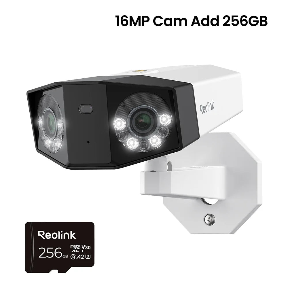 Reolink 16MP Duo 4K PoE Security Camera – 180° View