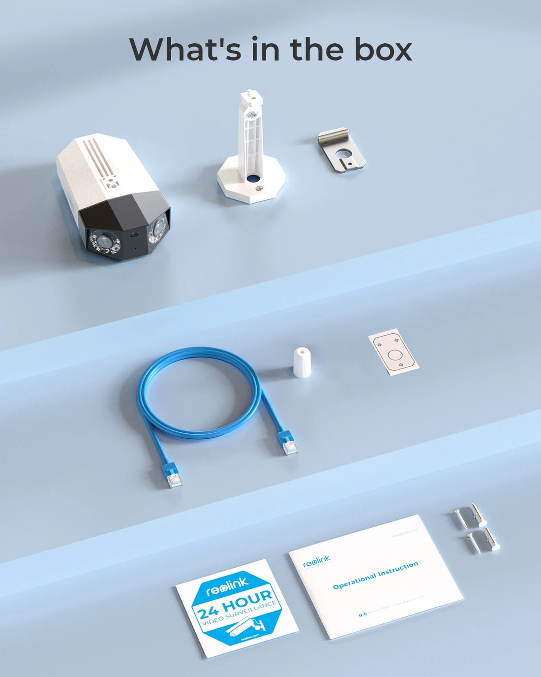 Reolink 16MP Duo 4K PoE Security Camera – 180° View
