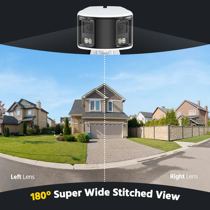 ANNKE 8MP Dual-Lens 4K PoE Outdoor Security Camera