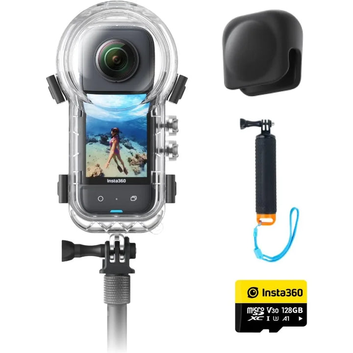 X3 Waterproof 360 Action Camera – 5.7K HDR