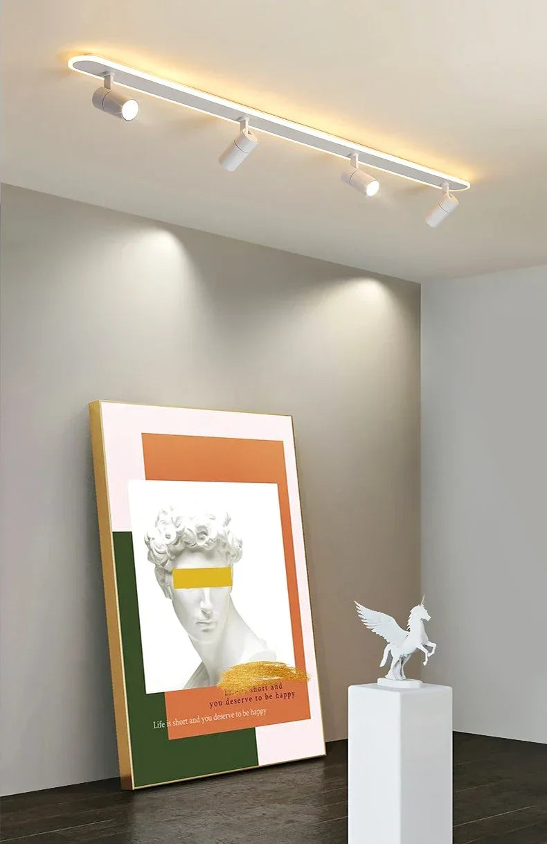 Nordic LED Ceiling Spotlight – Smart Room Lamp