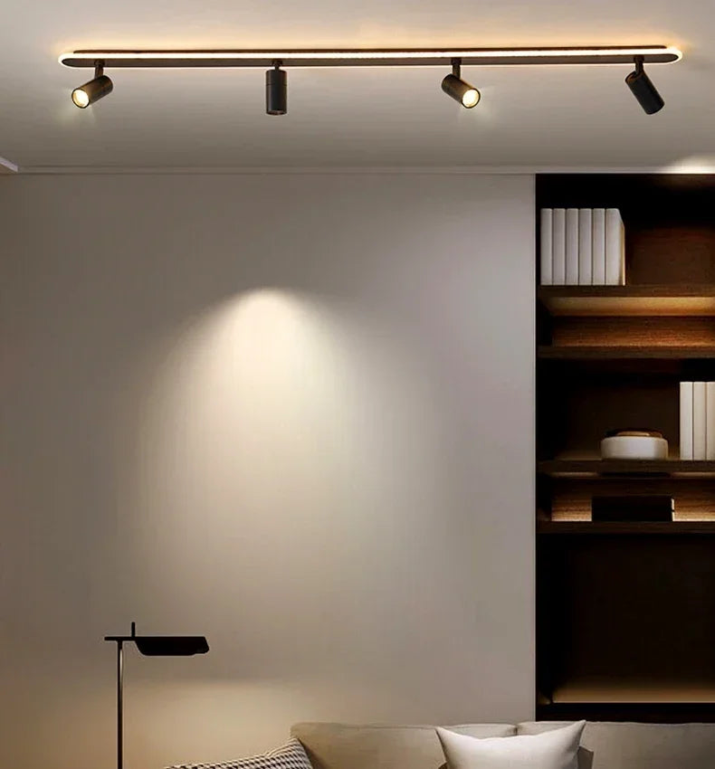 Nordic LED Ceiling Spotlight – Smart Room Lamp