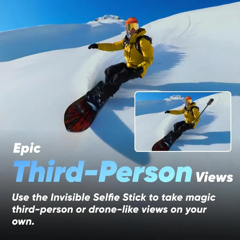 X3 Waterproof 360 Action Camera – 5.7K HDR