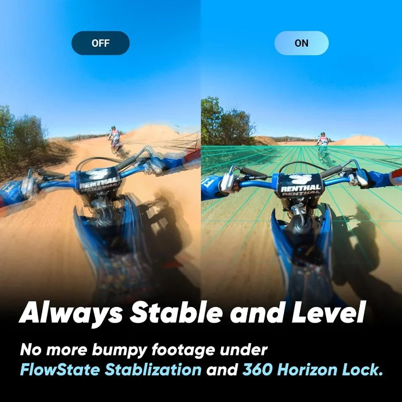 X3 Waterproof 360 Action Camera – 5.7K HDR