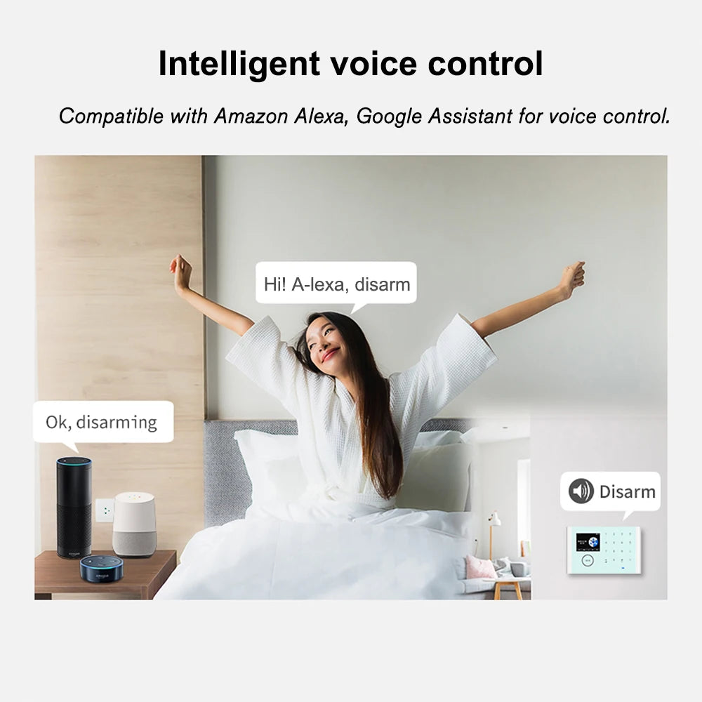 CS118 3-in-1 Smart Home Alarm System (WiFi/GSM/GPRS)